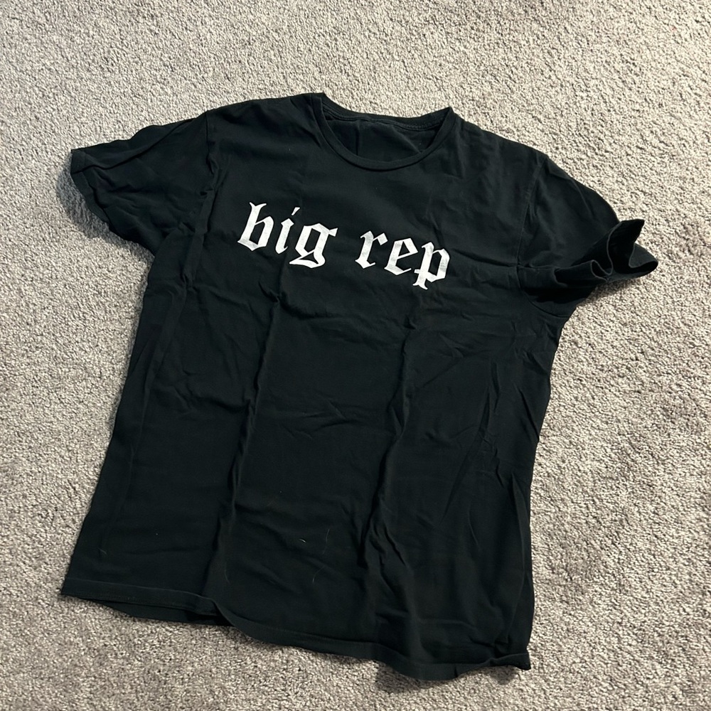 Taylor Swift Lyric Black Women's T-Shirt Size Large